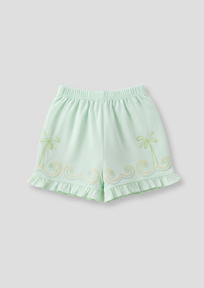 Palma Embroidered Short