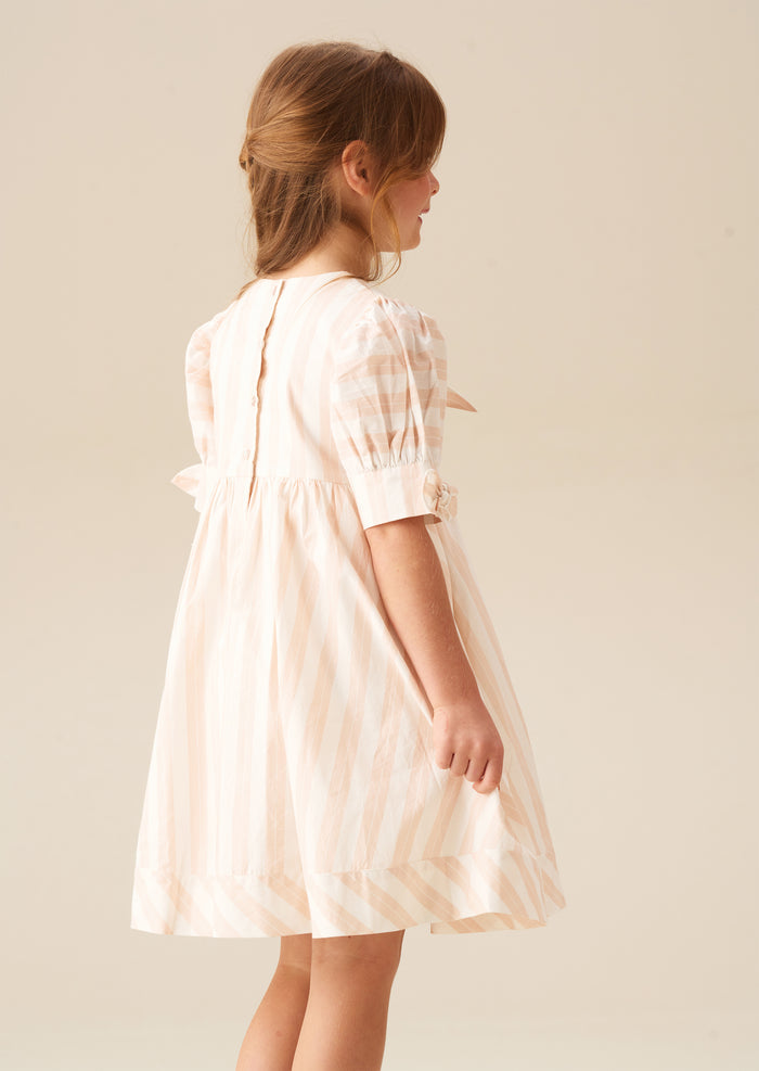 Palma Stripe Tie Front Dress