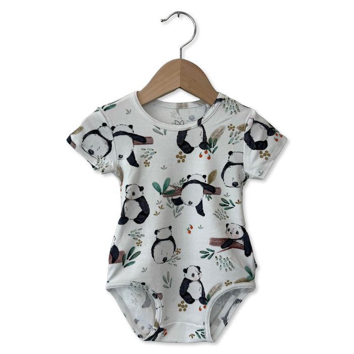 Panda Pals Short Sleeve Snuggle Bug Bodysuit