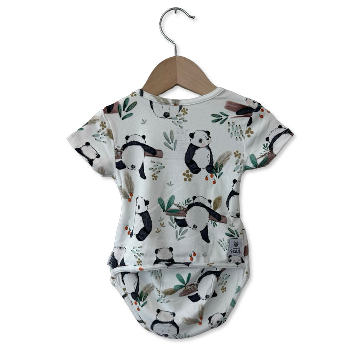Panda Pals Short Sleeve Snuggle Bug Bodysuit