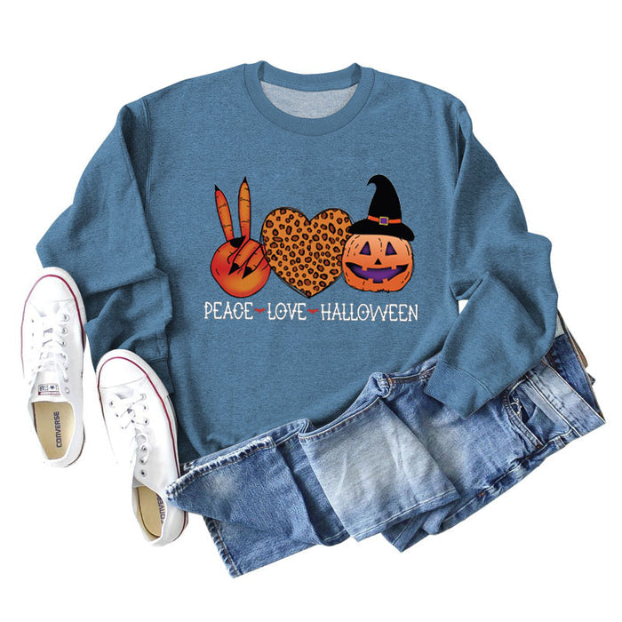 Blue sweater (white color picture) / S