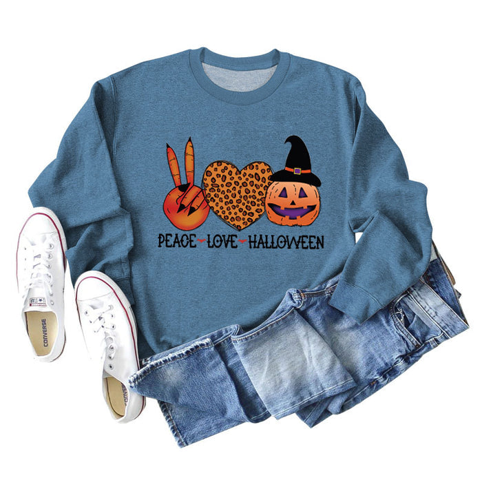 Blue sweater (black color picture) / S