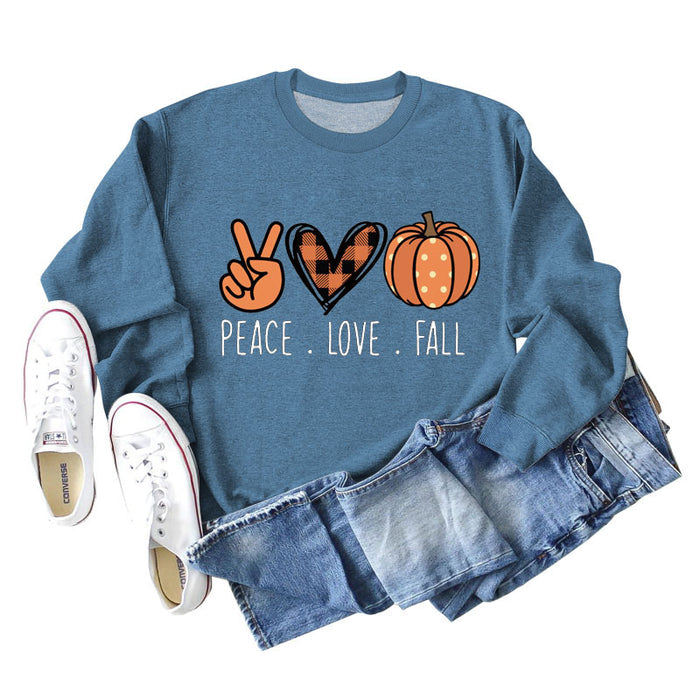 Blue sweater (white color picture) / S