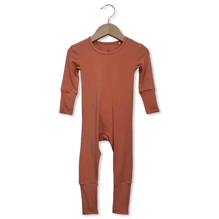 Peach Terra Day to Night Romper Luxe Edition | Cotton Bamboo Blend