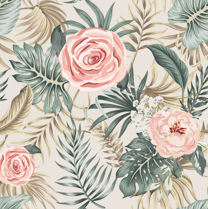 Peony Tropic Loungin' Around Two Piece Set