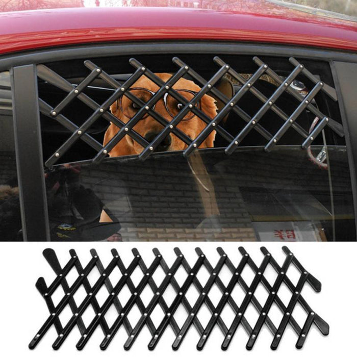 Pet Car Window Ventilation Safe Guard Mesh Travel Pet Clever