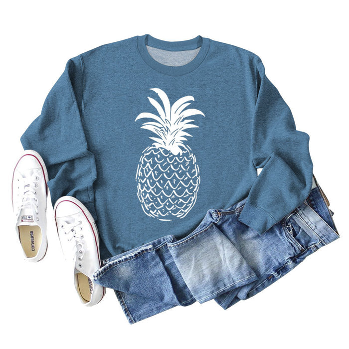 Blue sweater (white color picture) / S