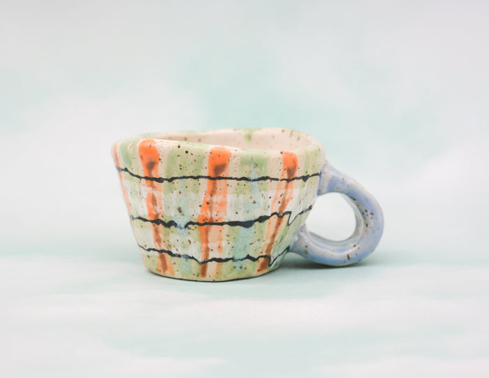 Plaid Espresso Cup #1