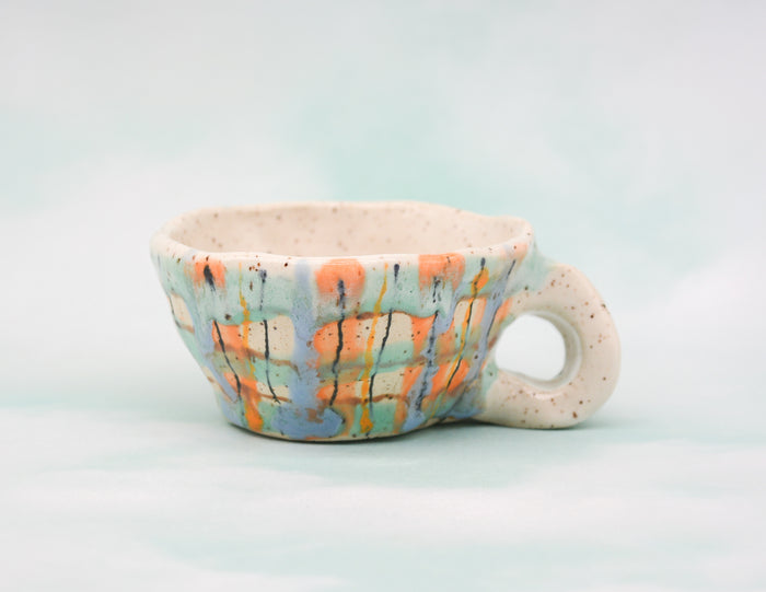 Plaid Espresso Cup #2