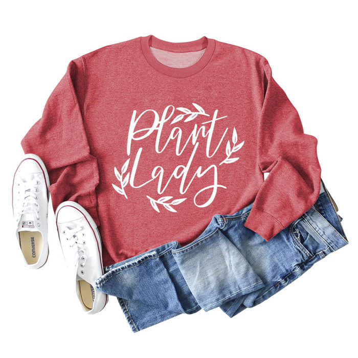 Red sweater (white font) / S