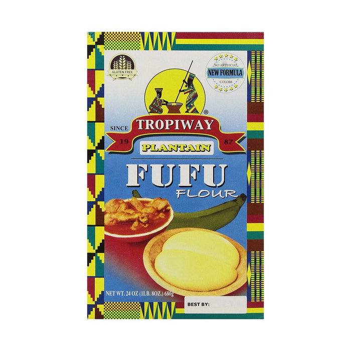 Plantain Fufu Flour 24oz – Single Unit (Inventory Stock)
