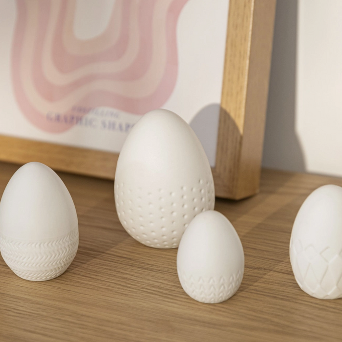 Porcelain Egg Set
