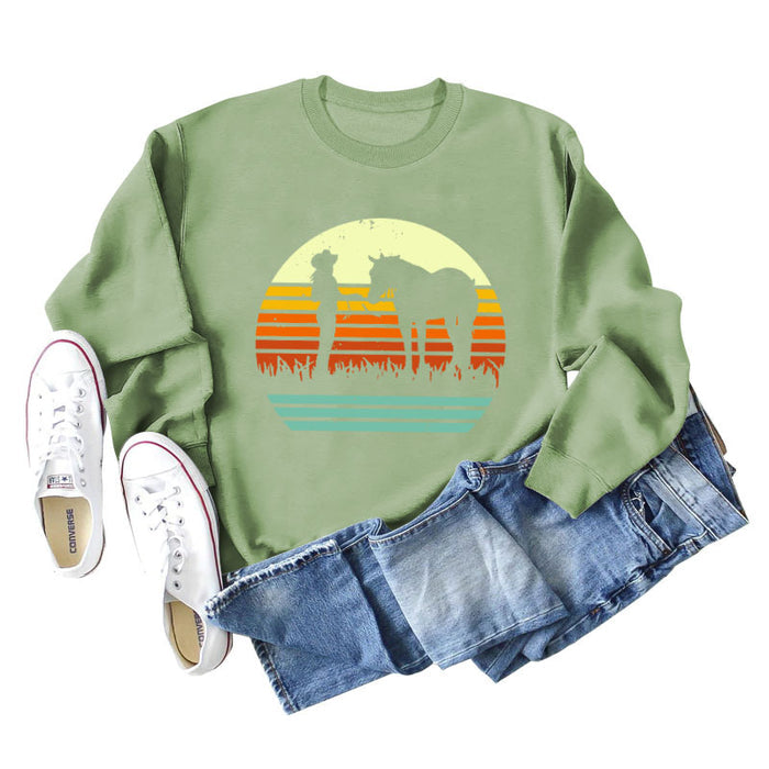Olive green sweater (color picture) / S