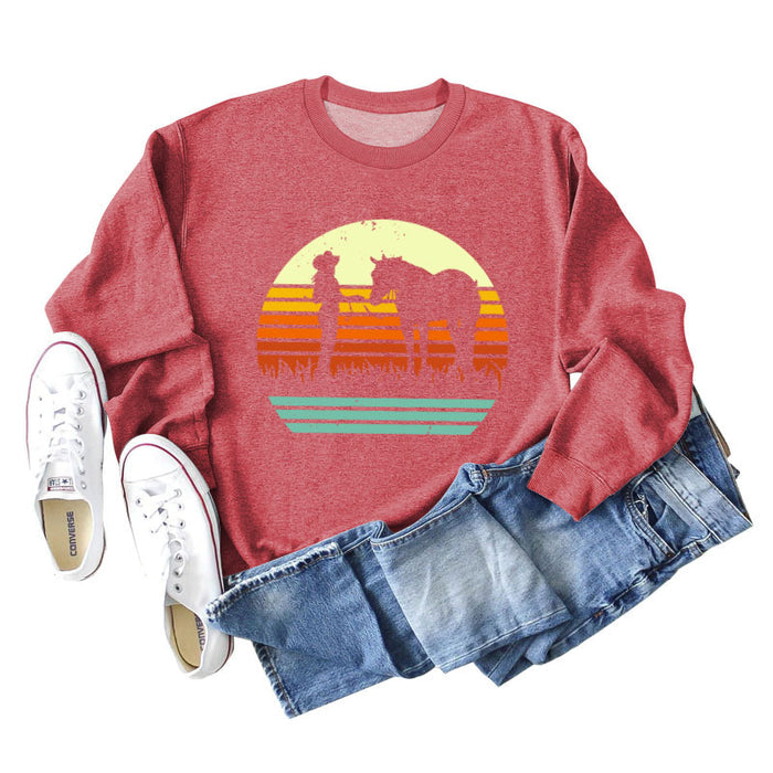 Red sweater (color picture) / S