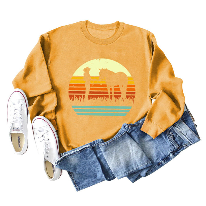 Yellow sweater (color picture) / S
