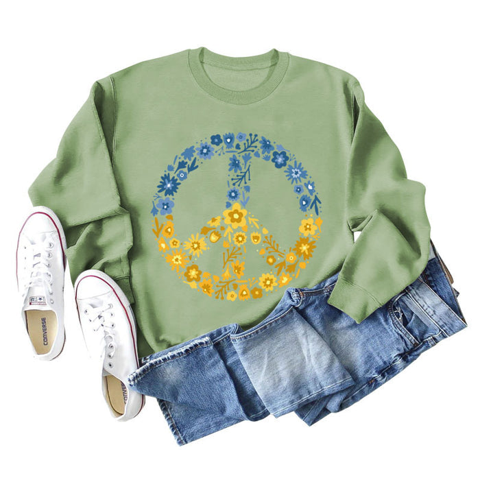 Olive green sweater (color picture) / S