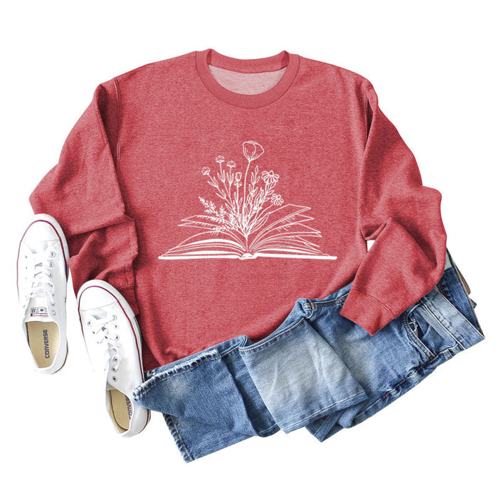 Red sweater (white color picture) / S
