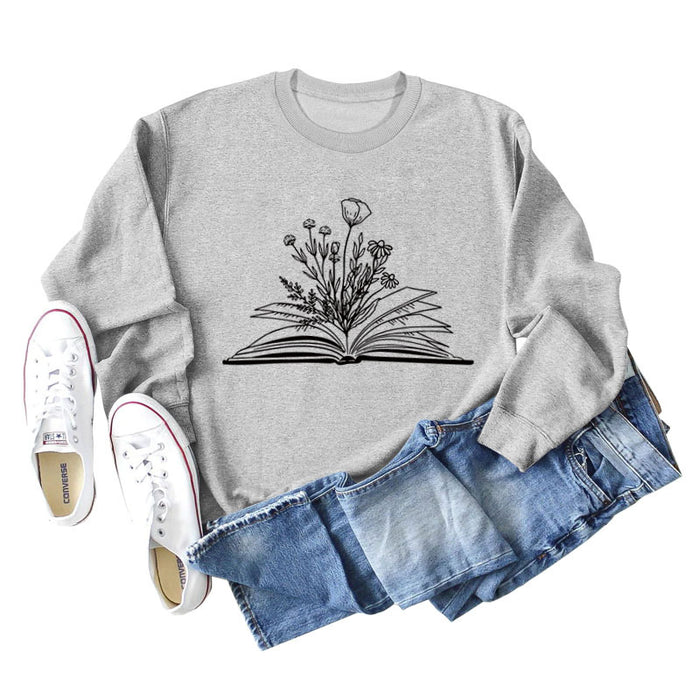 Gray sweater (black color picture) / S