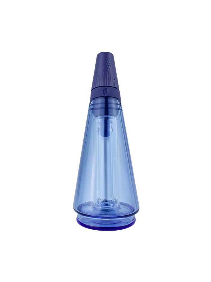 puffco peak pro colored travel glass royal blue