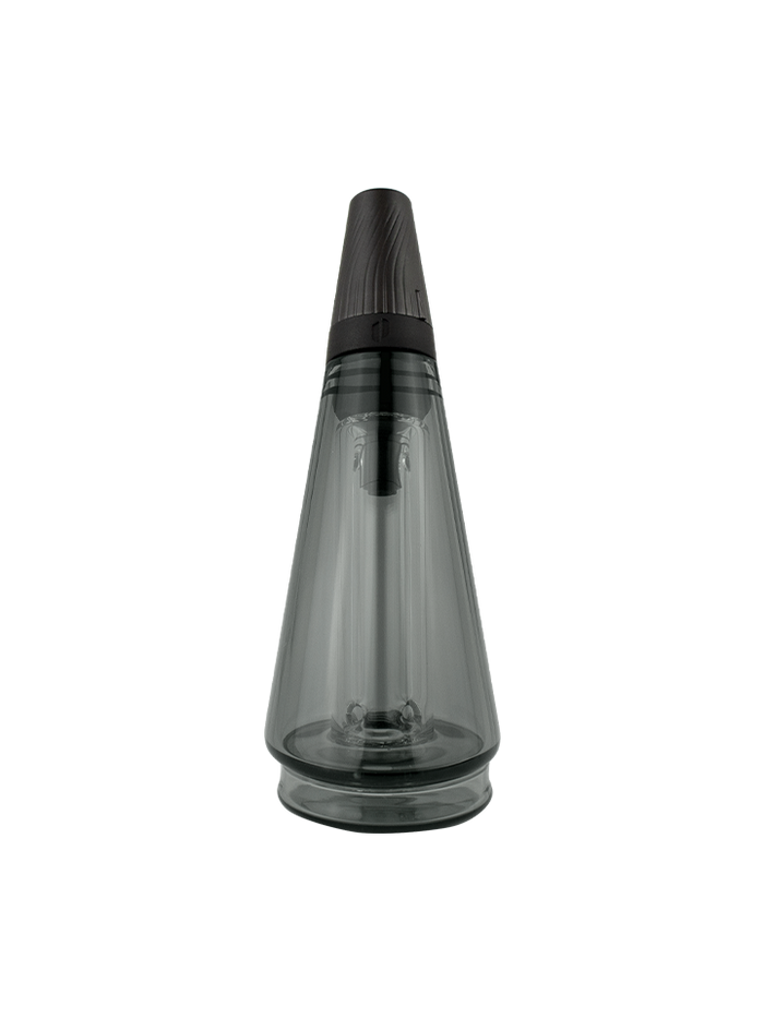 puffco peak pro colored travel glass top shadow black