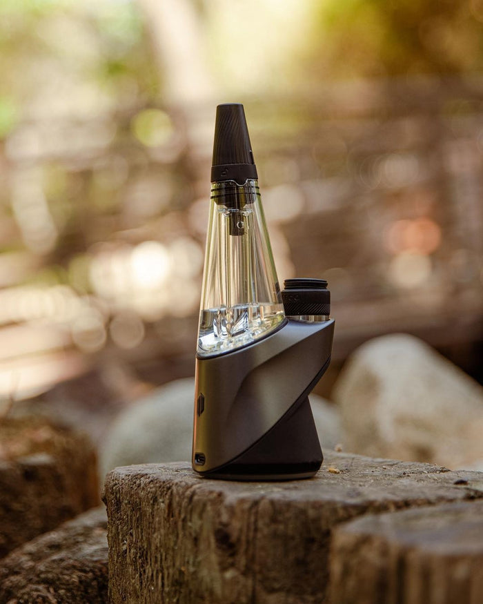 puffco peak pro travel glass top clear