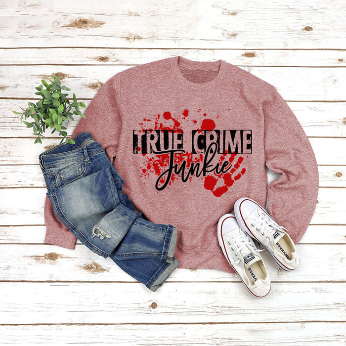 Rose gold sweater (black word color picture) / S