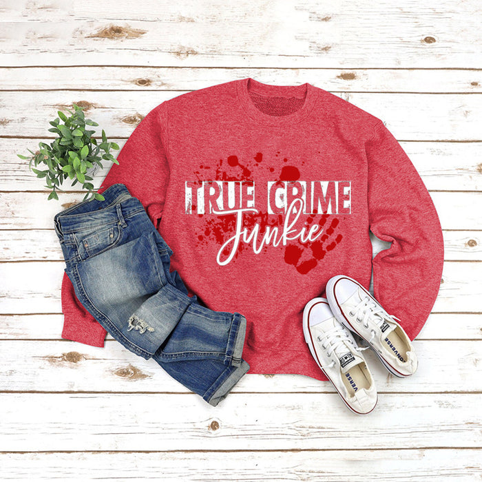 Red sweater (white color picture) / S
