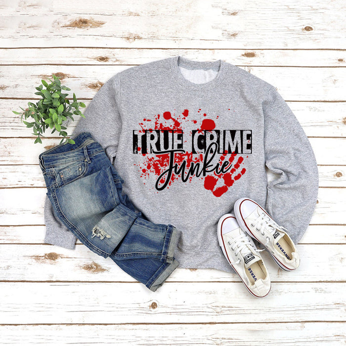 Gray sweater (black color picture) / S