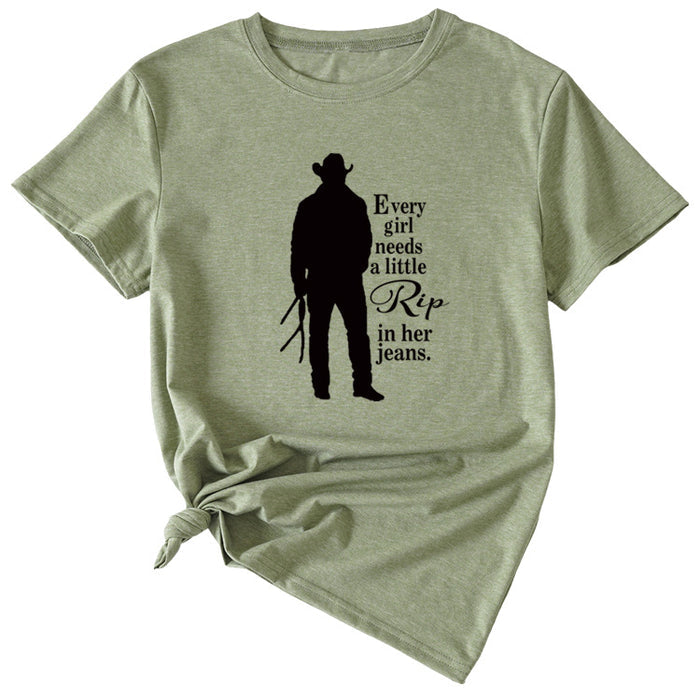 Olive Green (Black Font) / S
