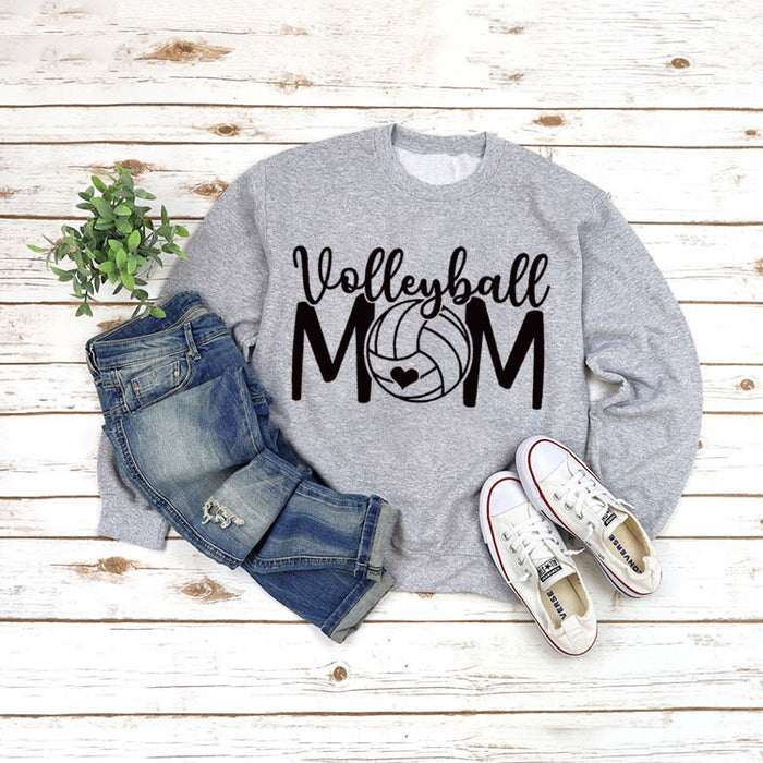 Grey sweater (black font) / S