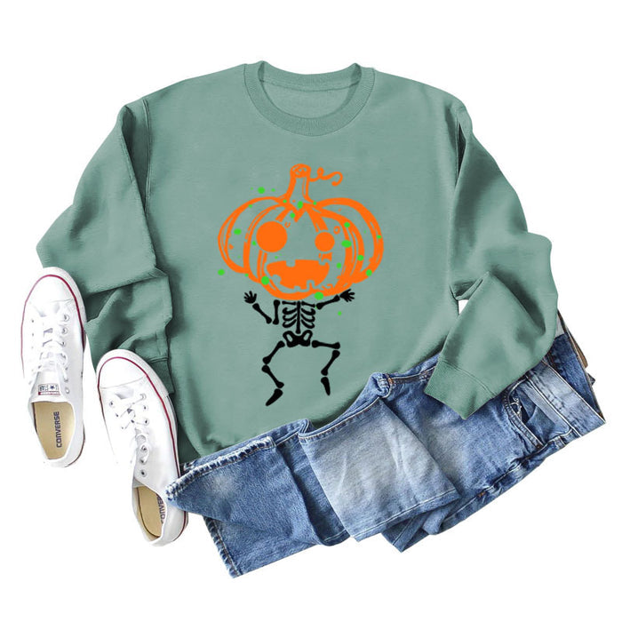Light green sweater (black word color picture) / S