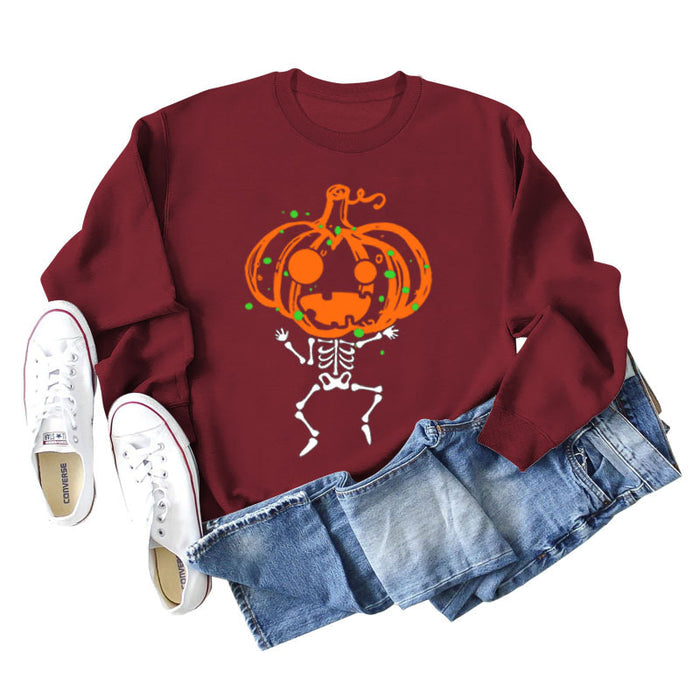 Wine red sweater (white color picture) / S