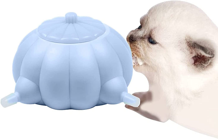 Puppy Feeder with Nipples Dog Bowls & Feeders Pet Clever Blue