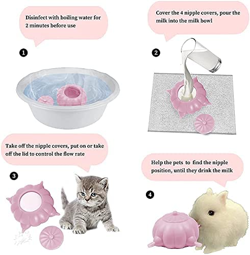 Puppy Feeder with Nipples Dog Bowls & Feeders Pet Clever