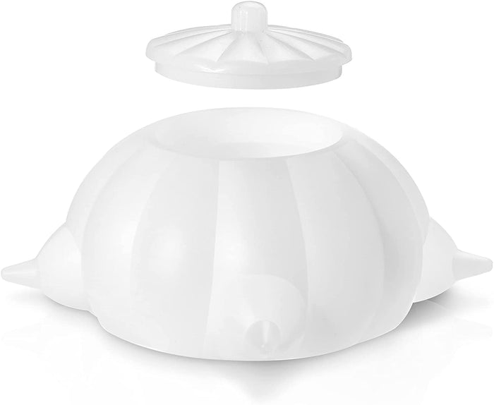 Puppy Feeder with Nipples Dog Bowls & Feeders Pet Clever White