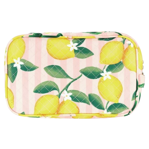 Quilted Cosmetic Bag