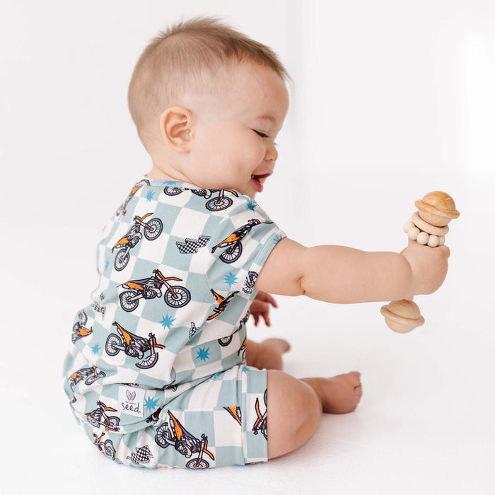 Race Day Shorty Romper Luxe Edition | Cotton Bamboo Blend