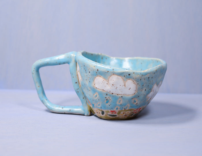 Rain Clouds Espresso Cup
