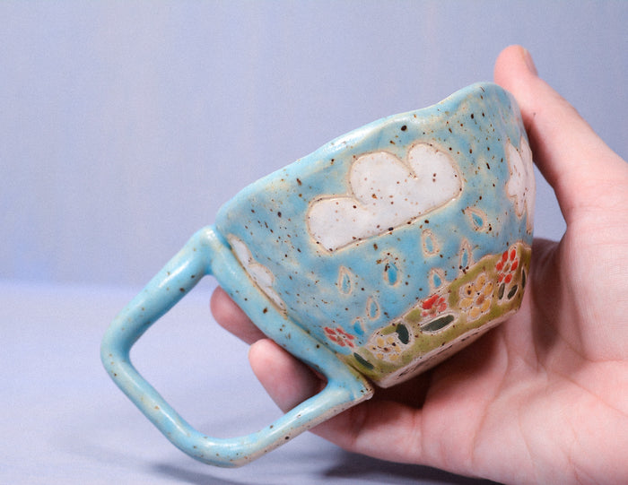 Rain Clouds Espresso Cup