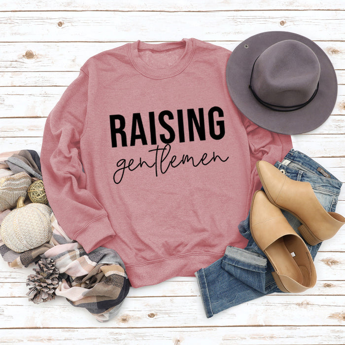 Rose gold sweater (black font) / S
