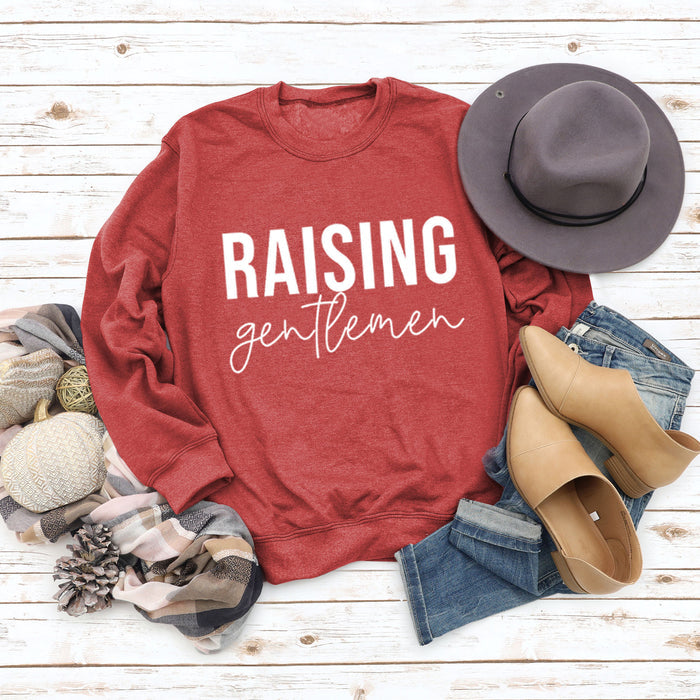 Red sweater (white font) / S