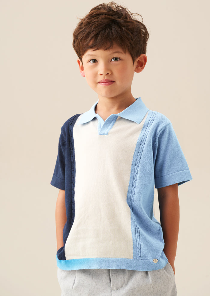 Ralph True Knit Colour Block Polo