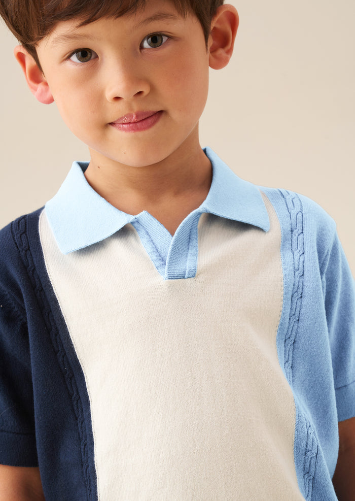 Ralph True Knit Colour Block Polo