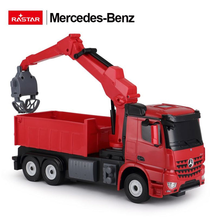 Rastar Licensed 1:24 Mercedes - Benz Arocs Logging Remote Control Truck