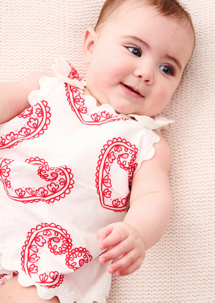 Renae Bandana Heart Print Tunic