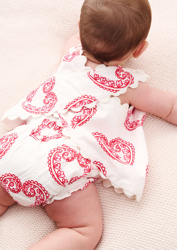 Renae Bandana Heart Print Tunic