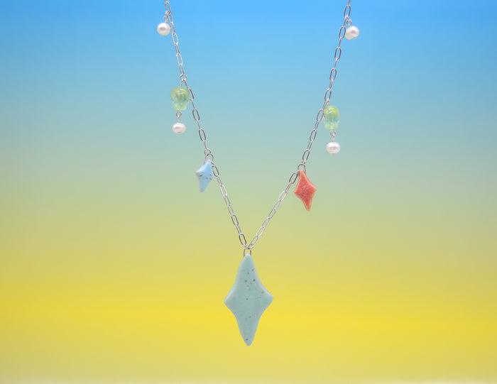 Retro Diamond Necklace
