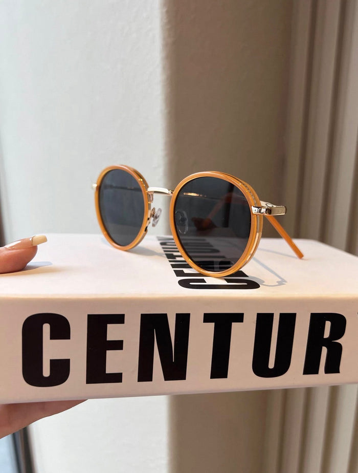 Retro Round-Frame Sunglasses with UV Protection | Canada