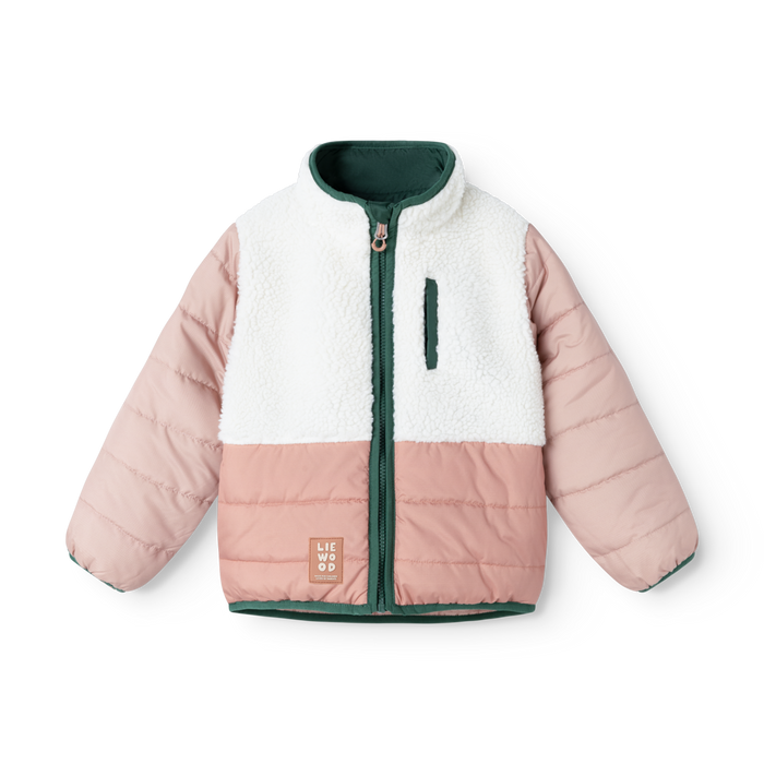 Liewood - Reversible Jacket - Franka - Pale Tuscany Multi Mix - Reversed