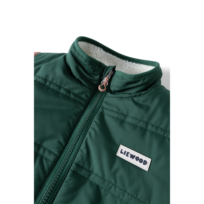 Liewood - Reversible Jacket - Franka - Pale Tuscany Multi Mix - Details
